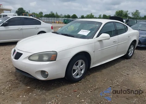 2008 Pontiac Grand Prix z USA, uszkodzony, nr VIN 2G2WP552081146514